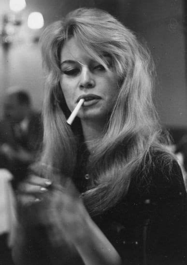 bridget smoking.